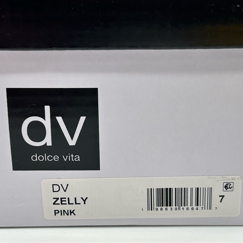Dolce Vita Zelly Pink Strappy Heels Sandals | Size 7 | New With Box - Picture 9 of 10